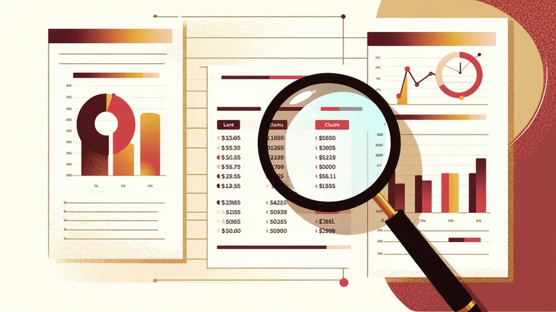 Claims leakage detection — financial audit concept for insurance